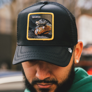 mamba gorra goorin bros negro dorado